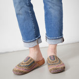 The Sak Bolinas Clog - Hand Crochet - Ubud Stripe