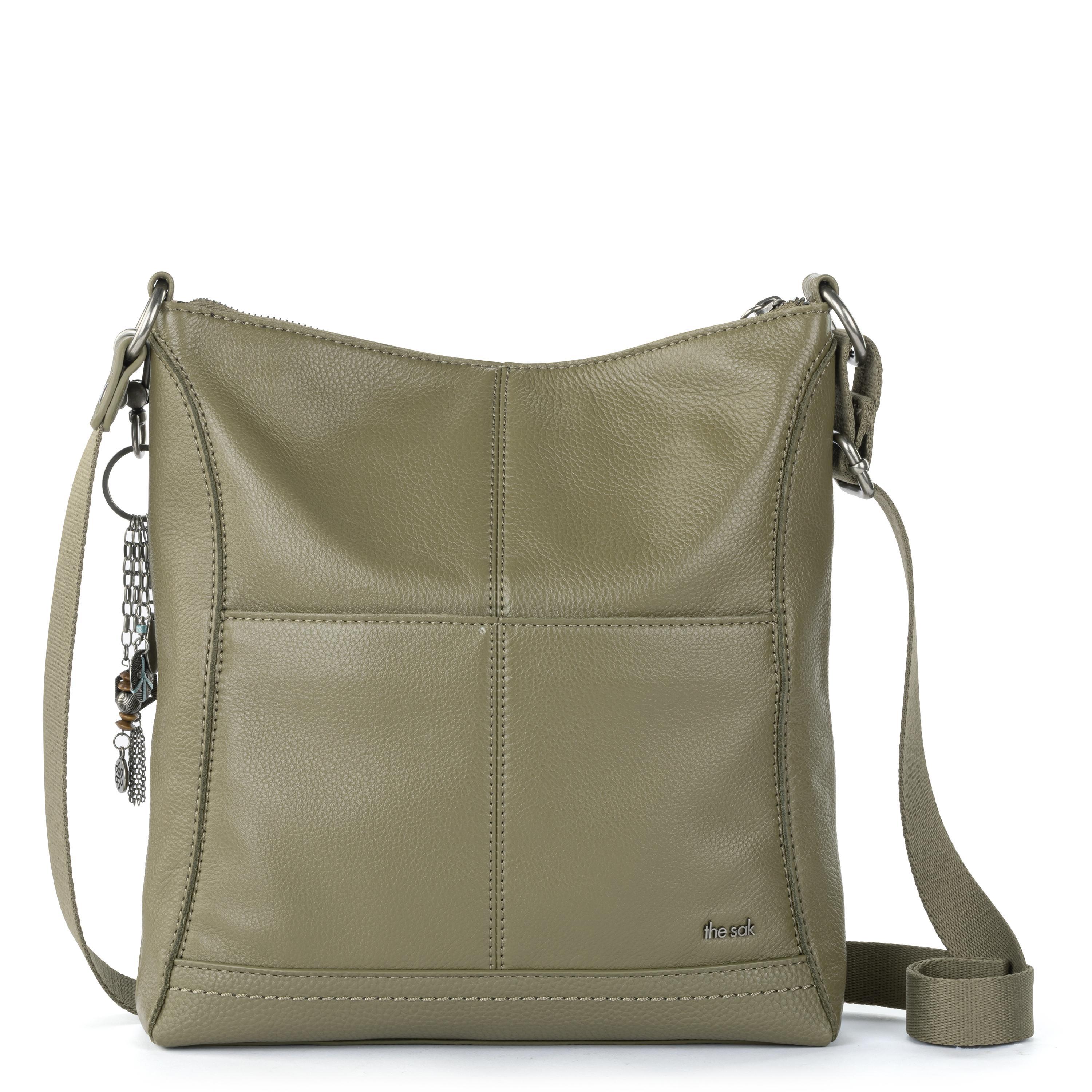 The Sak Lucia Crossbody - Leather - Loden Stitch