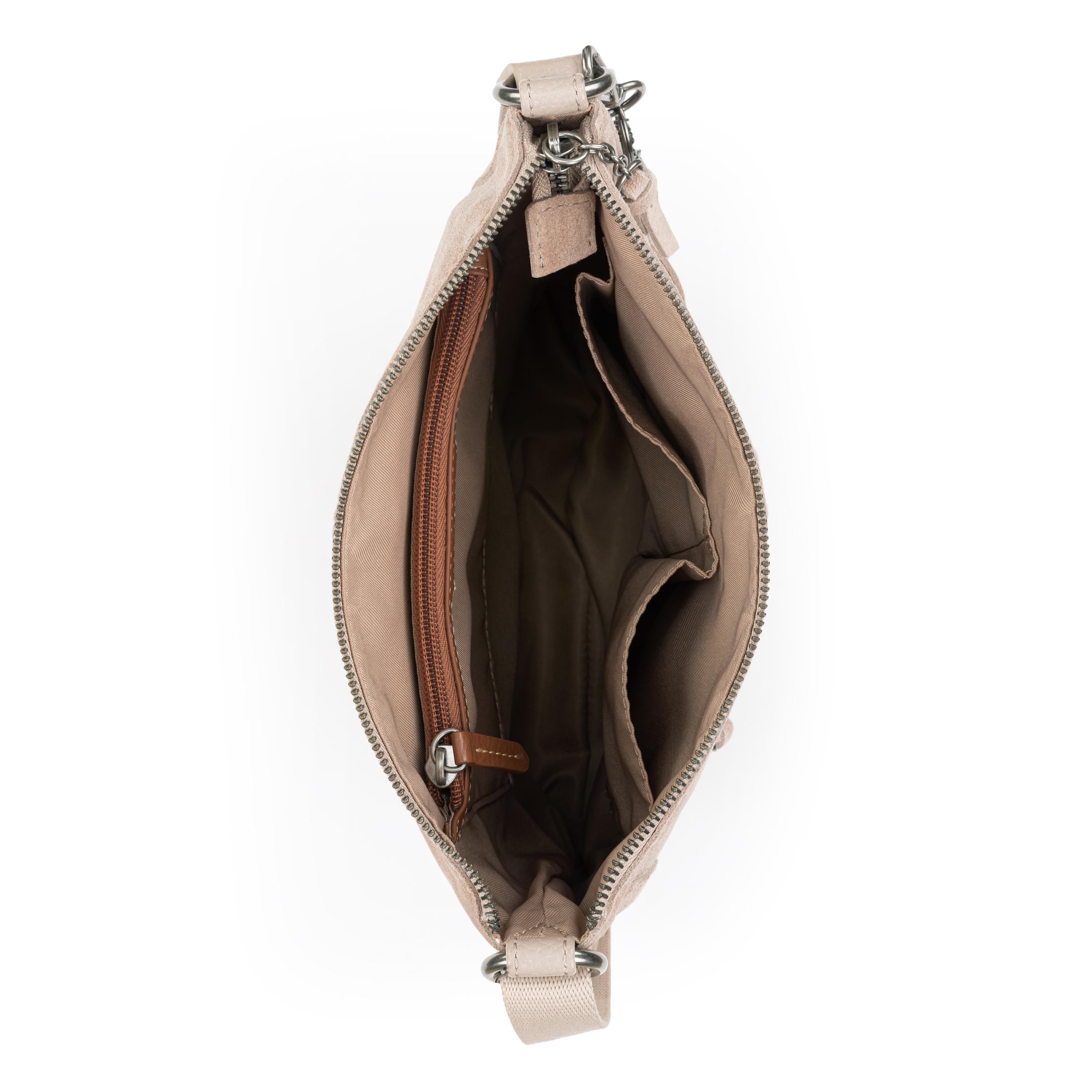 The Sak Lucia Crossbody - Leather - Sand Suede