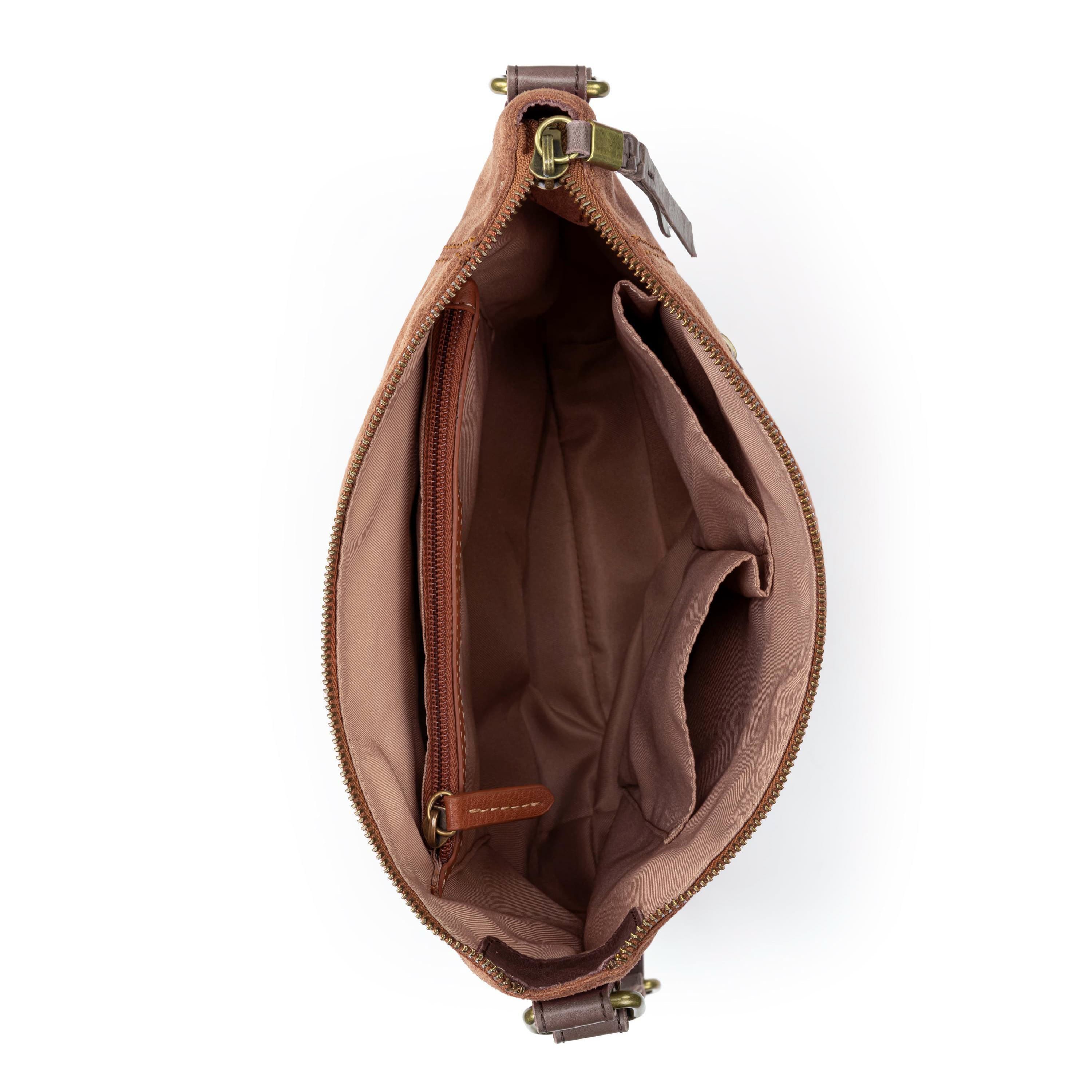 The Sak Alameda Crossbody - Leather - Tobacco Suede