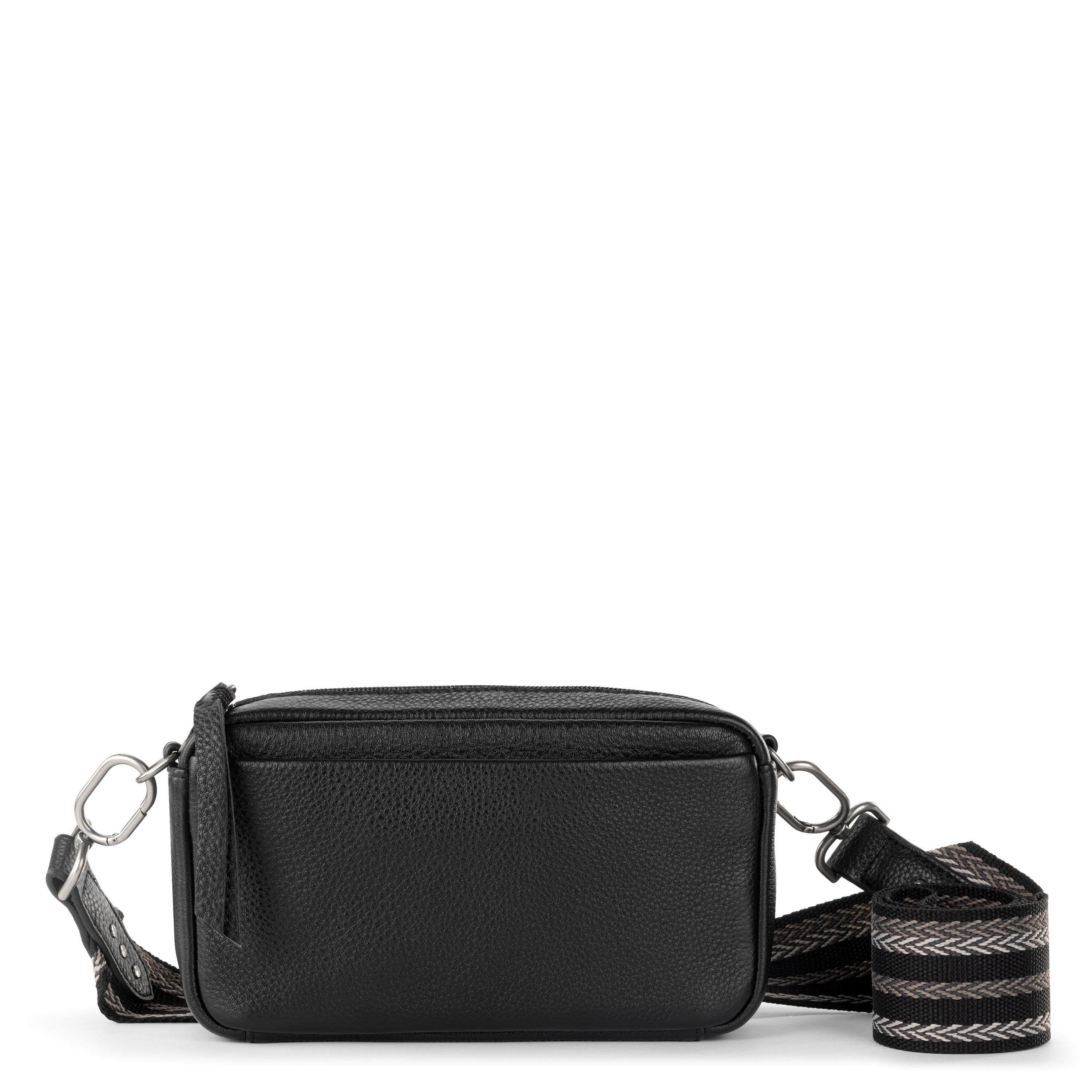 The Sak Cora Smartphone Crossbody - Leather - Black