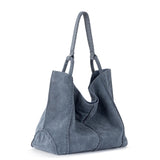 The Sak Los Feliz Large Tote - Leather - Maritime Suede