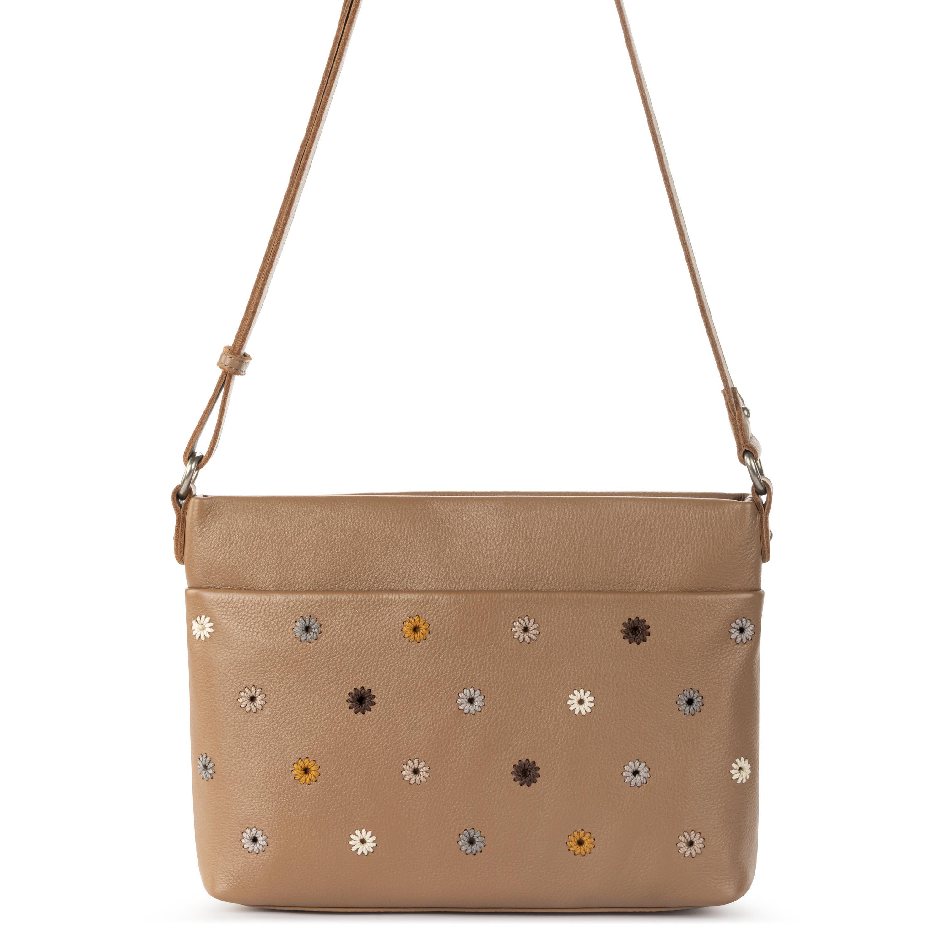 The Sak Melrose Crossbody - Leather - Chestnut Multi Eyelet