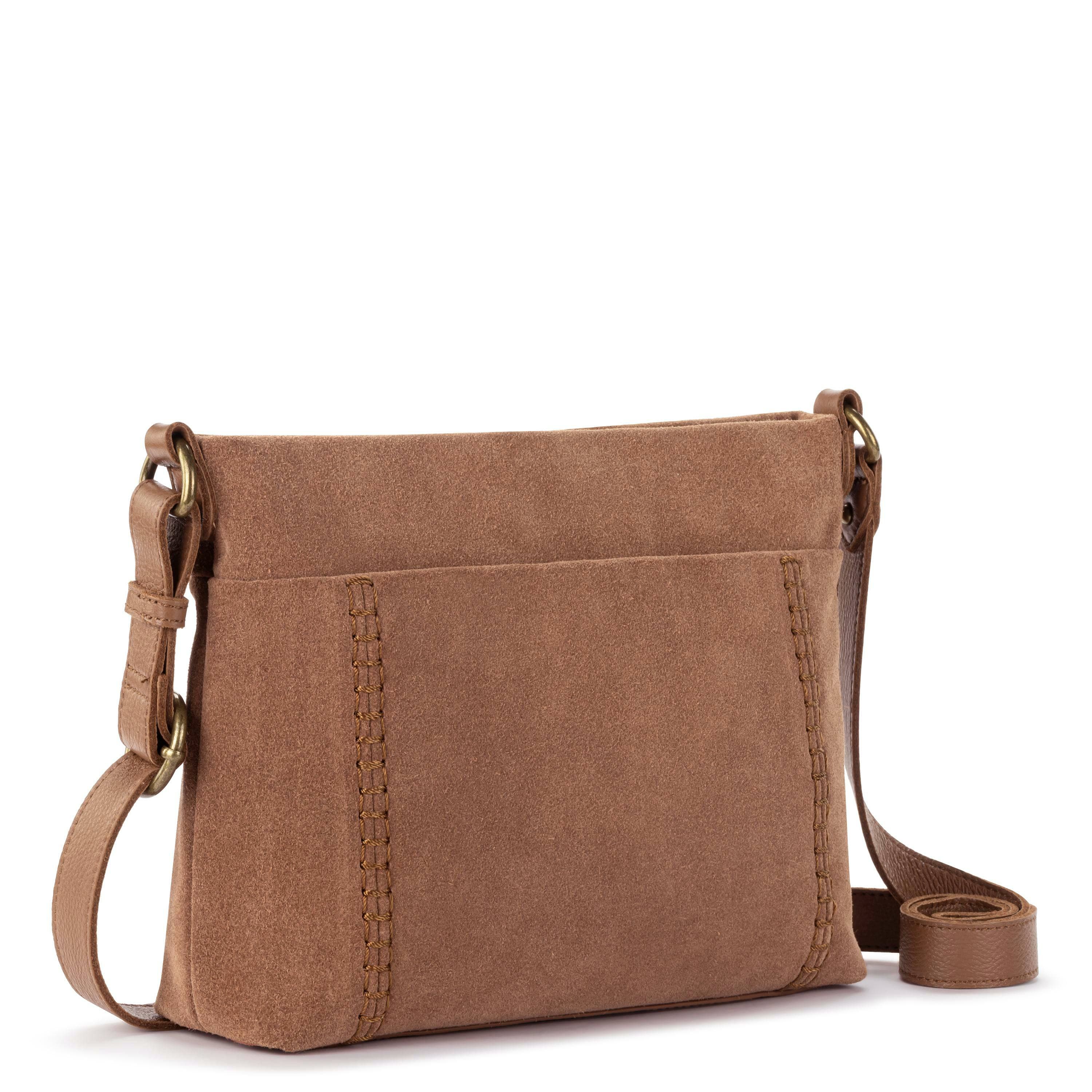The Sak Melrose Crossbody - Leather - Tobacco Suede