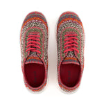 The Sak Asha Sneaker - Hand Crochet - Sunset Stripe