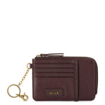 The Sak Iris Card Wallet - Leather - Mahogany