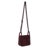 The Sak Los Feliz Mini Crossbody - Leather - Mahogany Suede