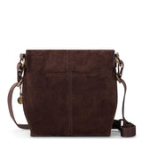 The Sak Silverlake Flap Crossbody - Leather - Mahogany Suede