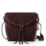 The Sak Silverlake Flap Crossbody - Leather - Mahogany Suede