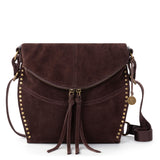 The Sak Silverlake Flap Crossbody - Leather - Mahogany Suede