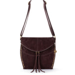 The Sak Silverlake Flap Crossbody - Leather - Mahogany Suede