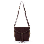 The Sak Silverlake Flap Crossbody - Leather - Mahogany Suede