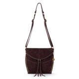 The Sak Silverlake Flap Crossbody - Leather - Mahogany Suede