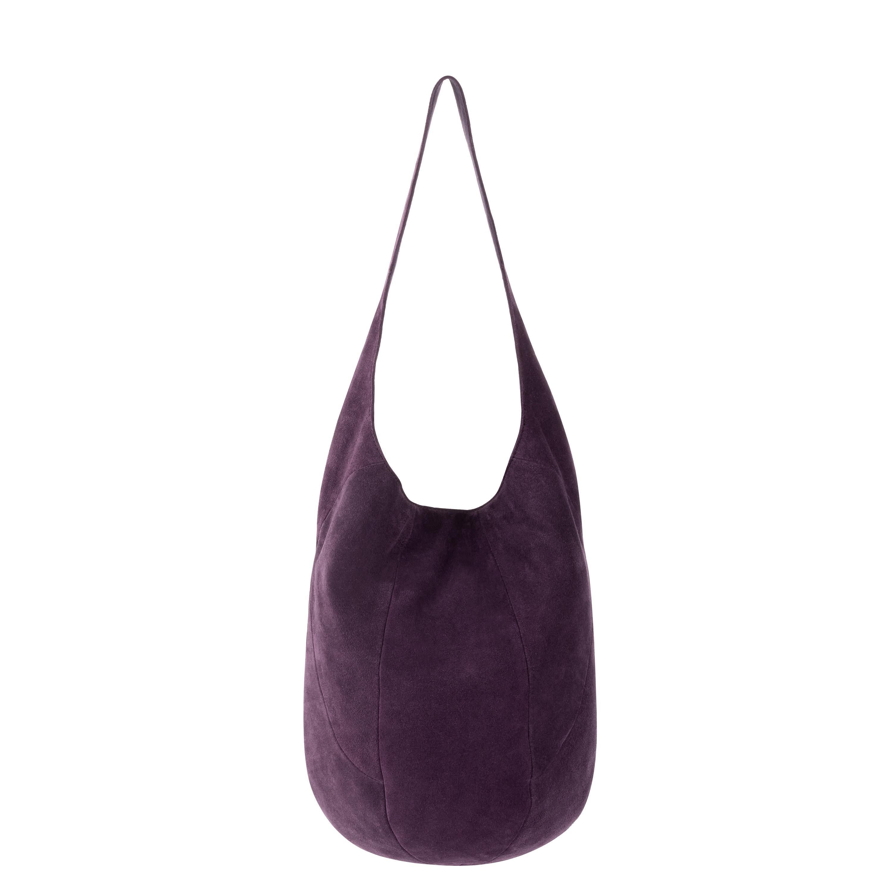 The Sak 120 Hobo - Leather - Aubergine Suede