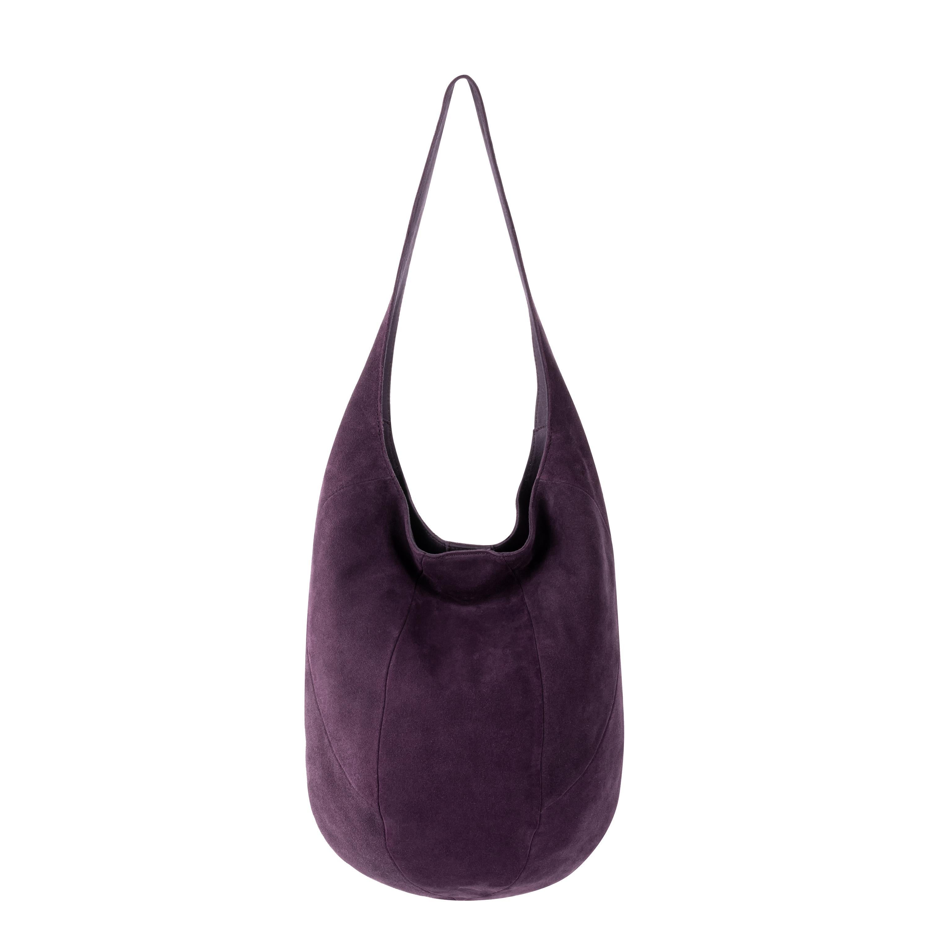 The Sak 120 Hobo - Leather - Aubergine Suede