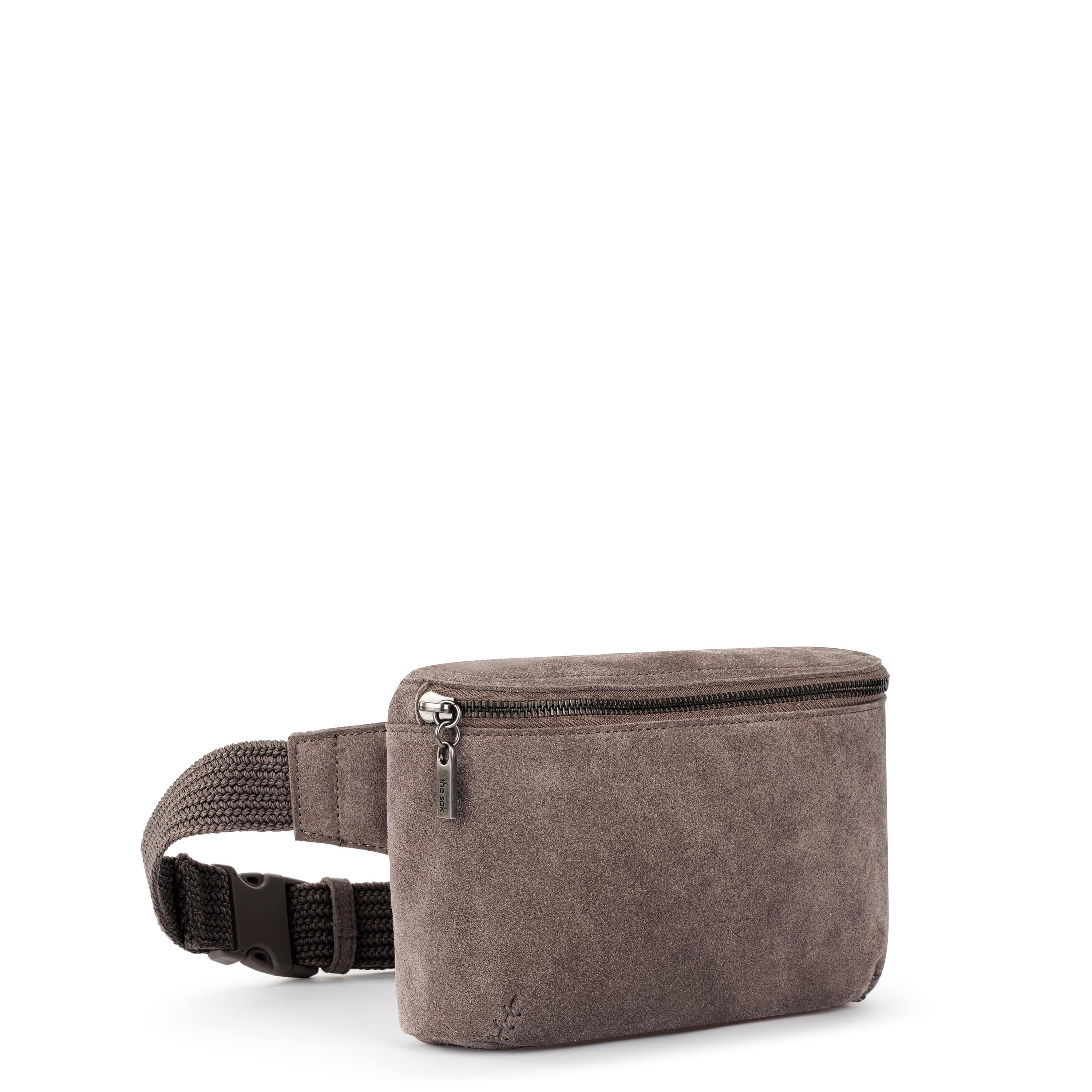 The Sak Caraway Small Belt Bag - Leather - Mushroom Suede