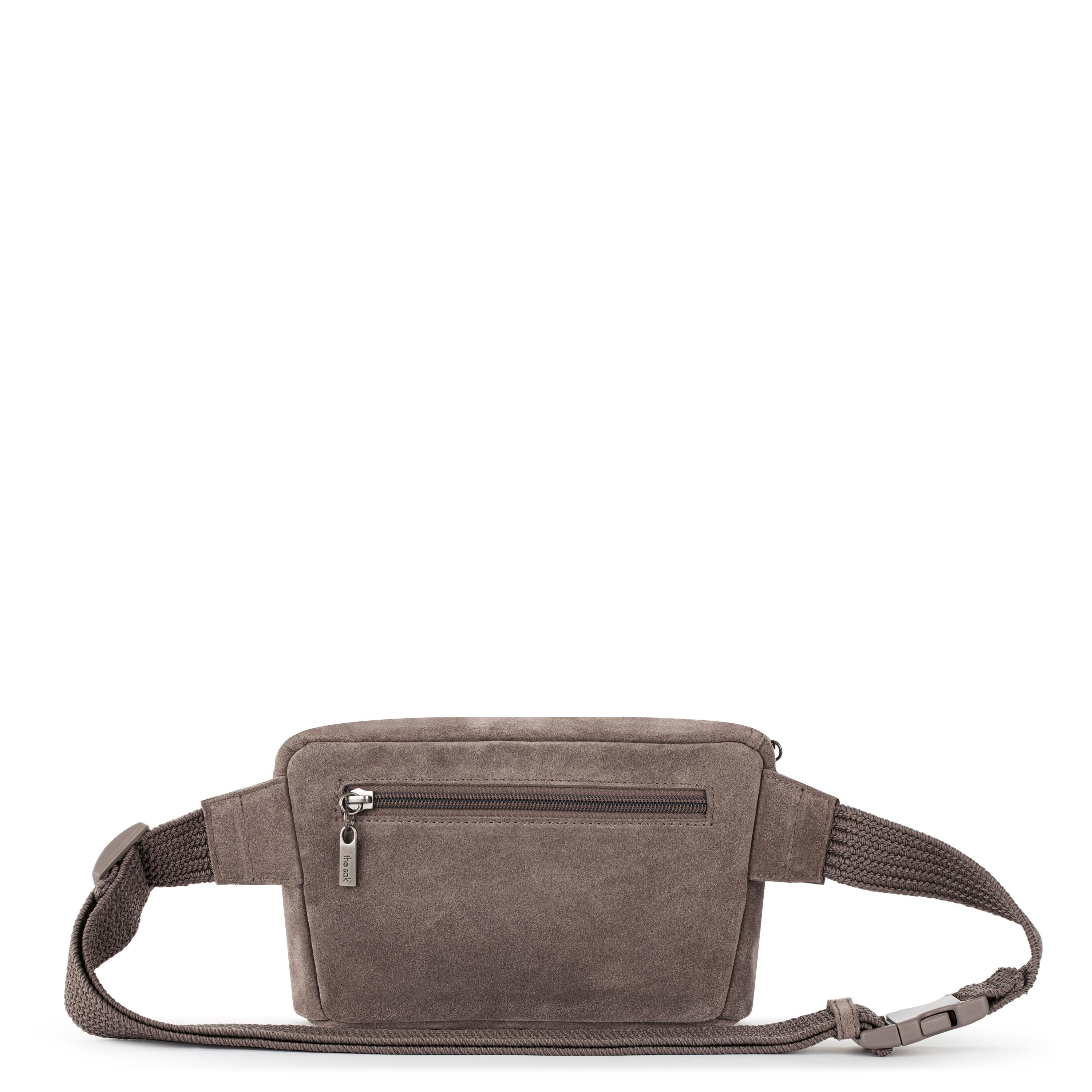 The Sak Caraway Small Belt Bag - Leather - Mushroom Suede