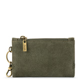 The Sak Encino Essential Wallet - Leather - Moss Suede