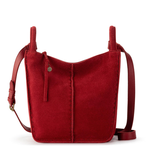 The Sak Los Feliz Crossbody - Leather - Scarlet Suede