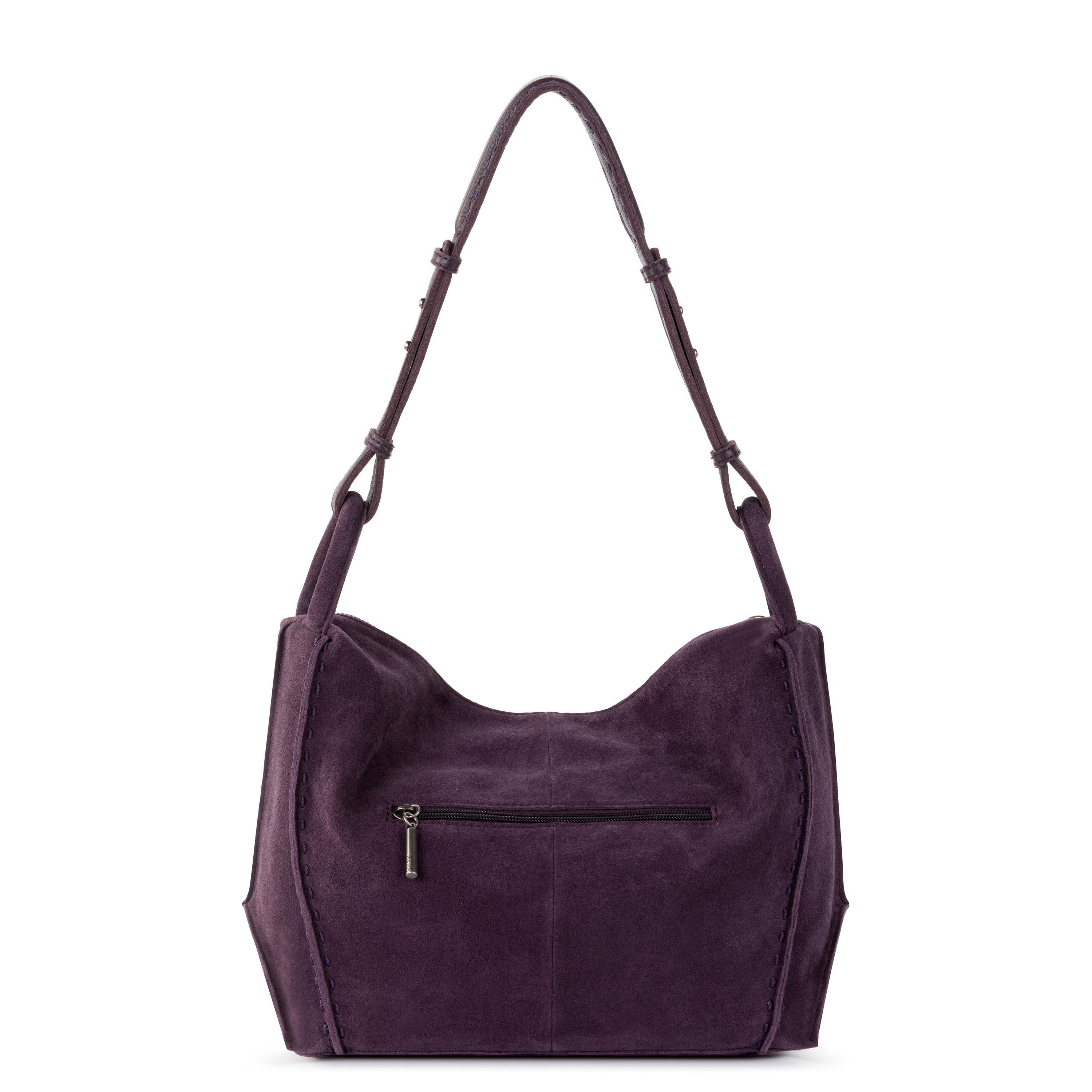 The Sak Los Feliz Hobo - Leather - Aubergine Suede