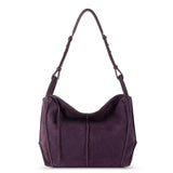 The Sak Los Feliz Hobo - Leather - Aubergine Suede