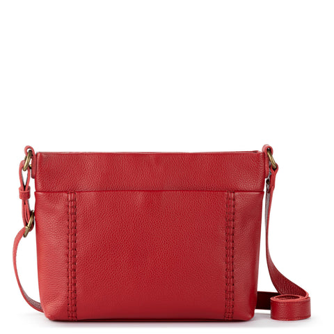 The Sak Melrose Crossbody - Leather - Scarlet