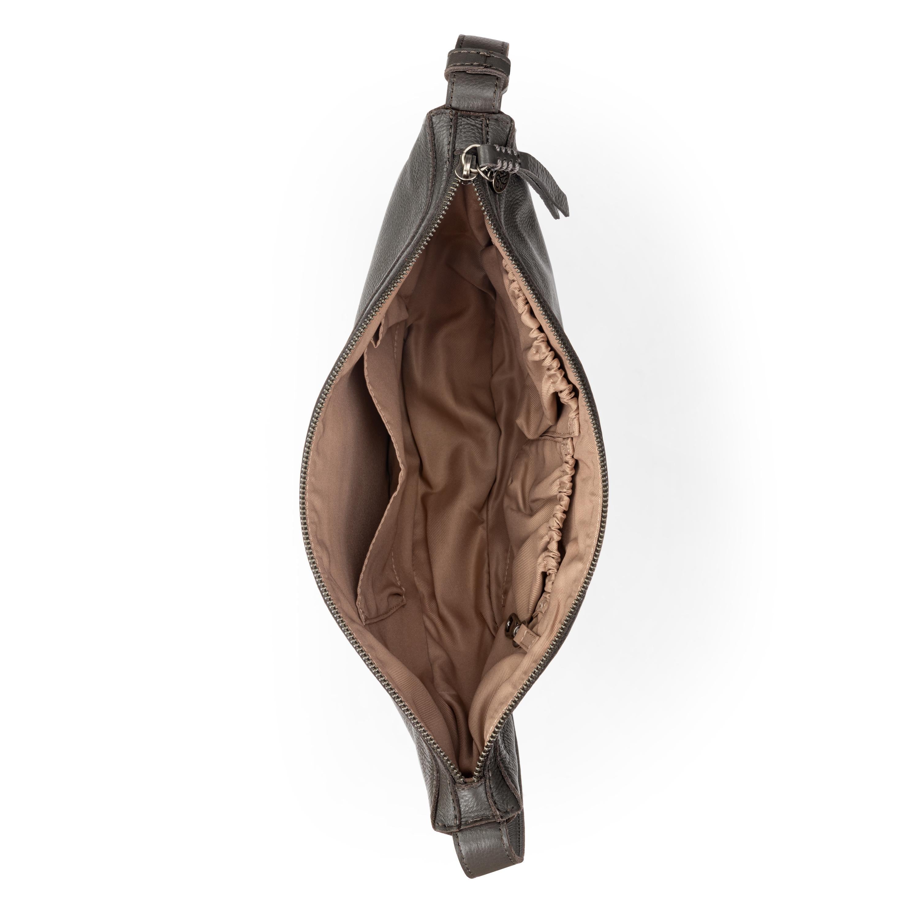 The Sak Tess Large Sling - Leather - Slate
