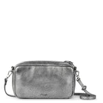 The Sak Cora Smartphone Crossbody - Leather - Dark Silver