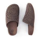 The Sak Bolinas Clog - Hand Crochet - Mushroom Medallion