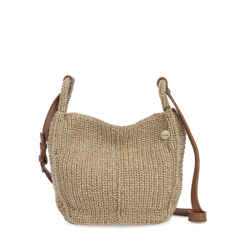 The Sak Los Feliz Crossbody - Hand Crochet - Bamboo Static