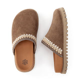 The Sak Bolinas Lug Sole Clog - Leather - Tobacco Seminyak