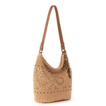 The Sak Sequoia Hobo - Hand Crochet - Bamboo Medallion
