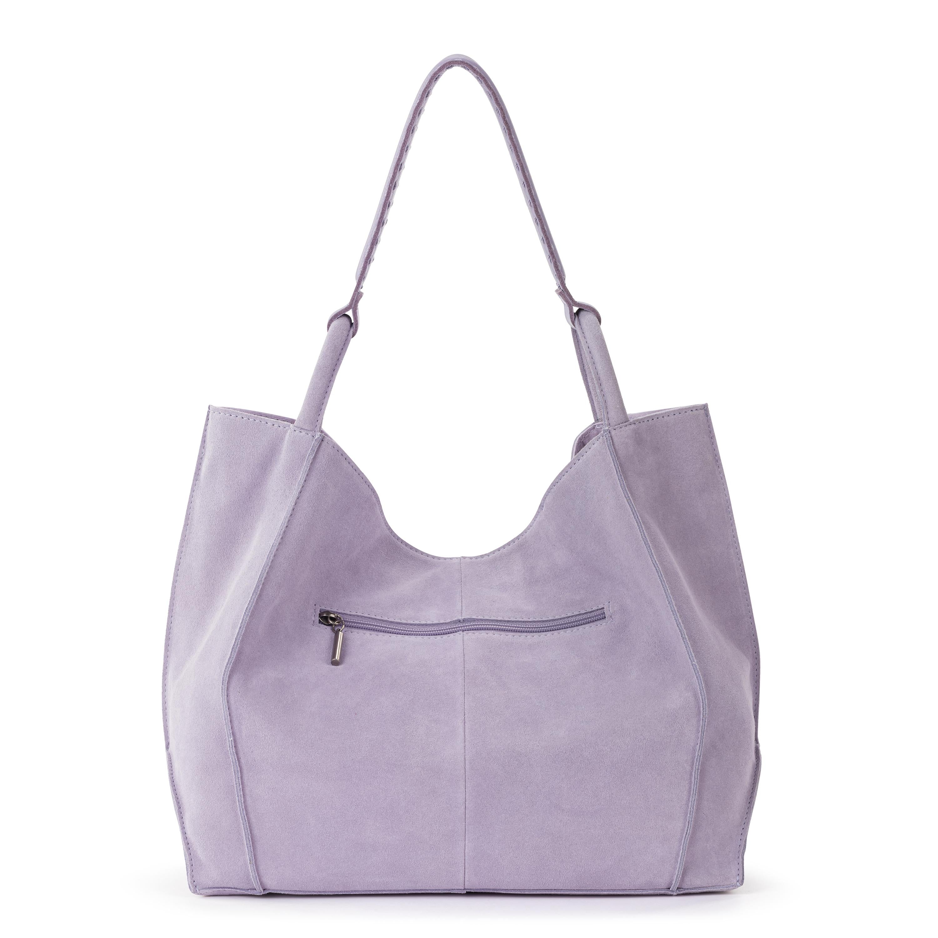 The Sak Los Feliz Large Tote - Leather - Orchid Suede