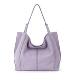The Sak Los Feliz Large Tote - Leather - Orchid Suede