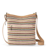 The Sak Lucia Crossbody - Hand Crochet - Pink Multi Stripe
