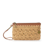 The Sak Vita Wristlet - Straw - Natural Primrose