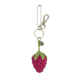 The Sak Yarnicharmz Dangle - Hand Crochet - Strawberry