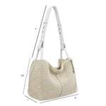 The Sak Los Feliz Hobo - Hand Crochet - Ecru