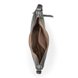 The Sak Tess Shoulder Bag - Leather - Dark Silver