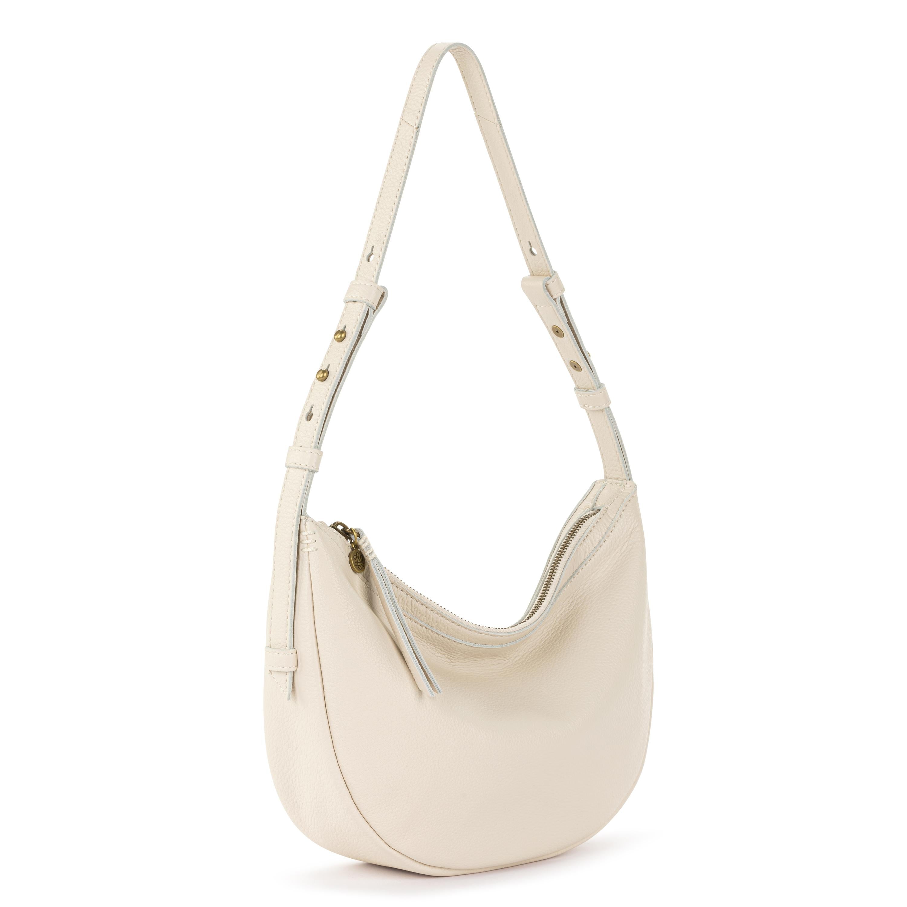 The Sak Tess Shoulder Bag - Leather - Stone