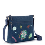 The Sak Basic Crossbody - Denim - Reef Seascape Embroidery