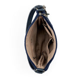 The Sak Sequoia Hobo - Hand Crochet - Denim Medallion