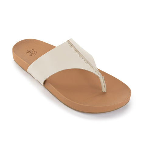 The Sak Everly Sandal - Leather - Stone