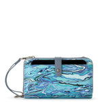 Sakroots Iris Large Smartphone Crossbody - |Canvas - Reef Water Nation|