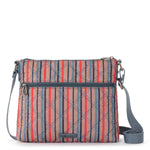 Sakroots Basic Crossbody - EcoTwill - Vintage Multi Stripe Diamond Quilted