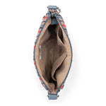 Sakroots Basic Crossbody - EcoTwill - Vintage Multi Stripe Diamond Quilted