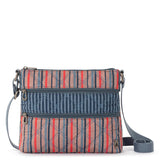 Sakroots Basic Crossbody - EcoTwill - Vintage Multi Stripe Diamond Quilted