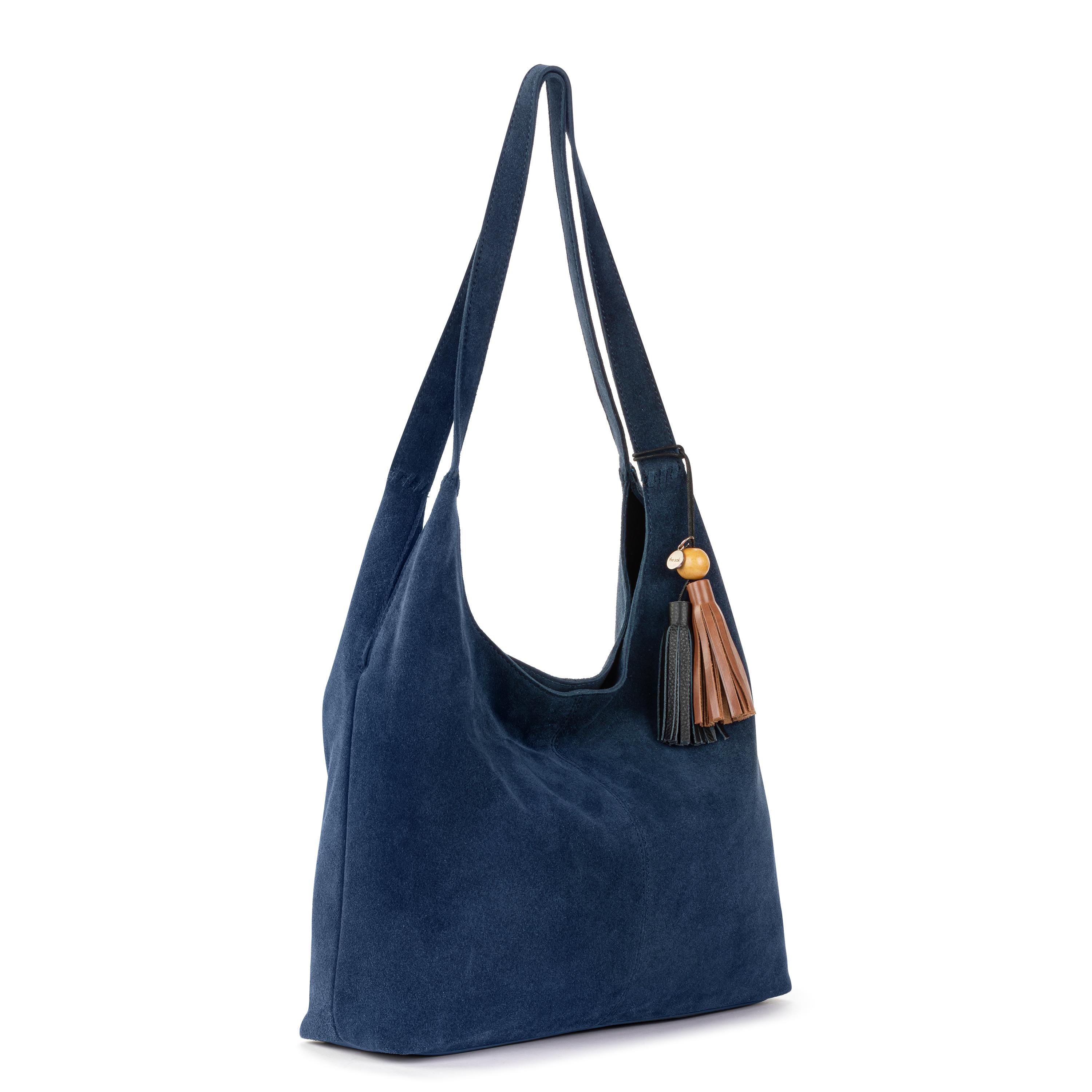 The Sak Huntley Hobo - Leather - Indigo Suede