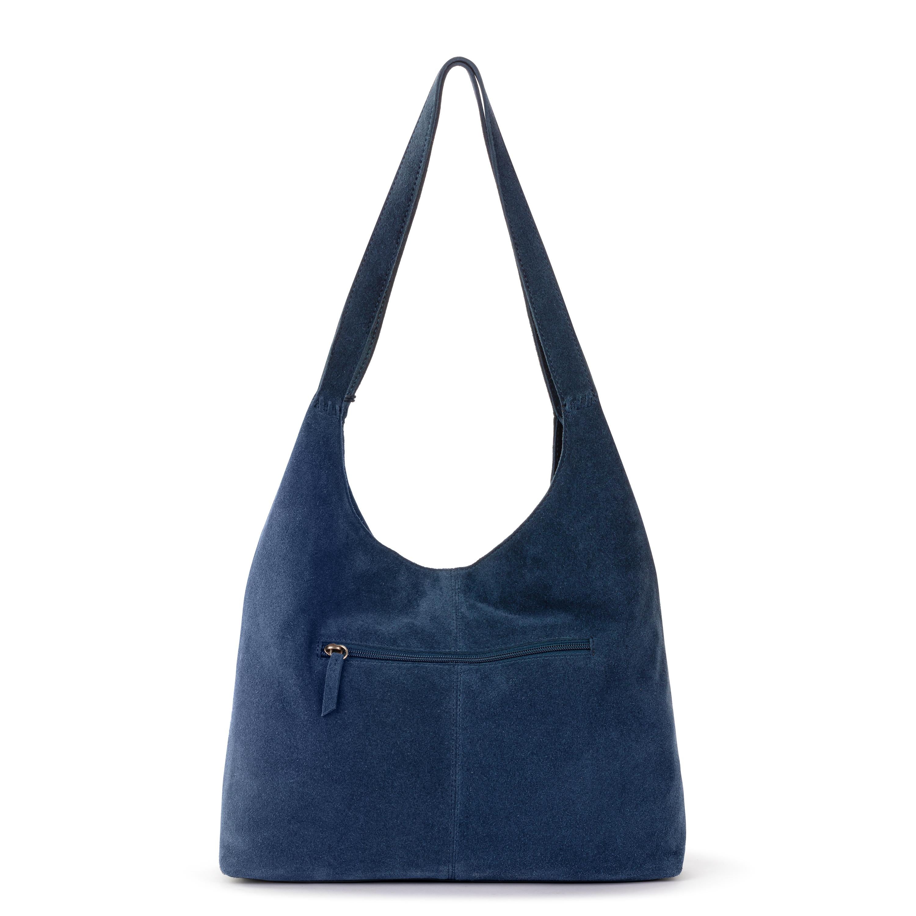 The Sak Huntley Hobo - Leather - Indigo Suede