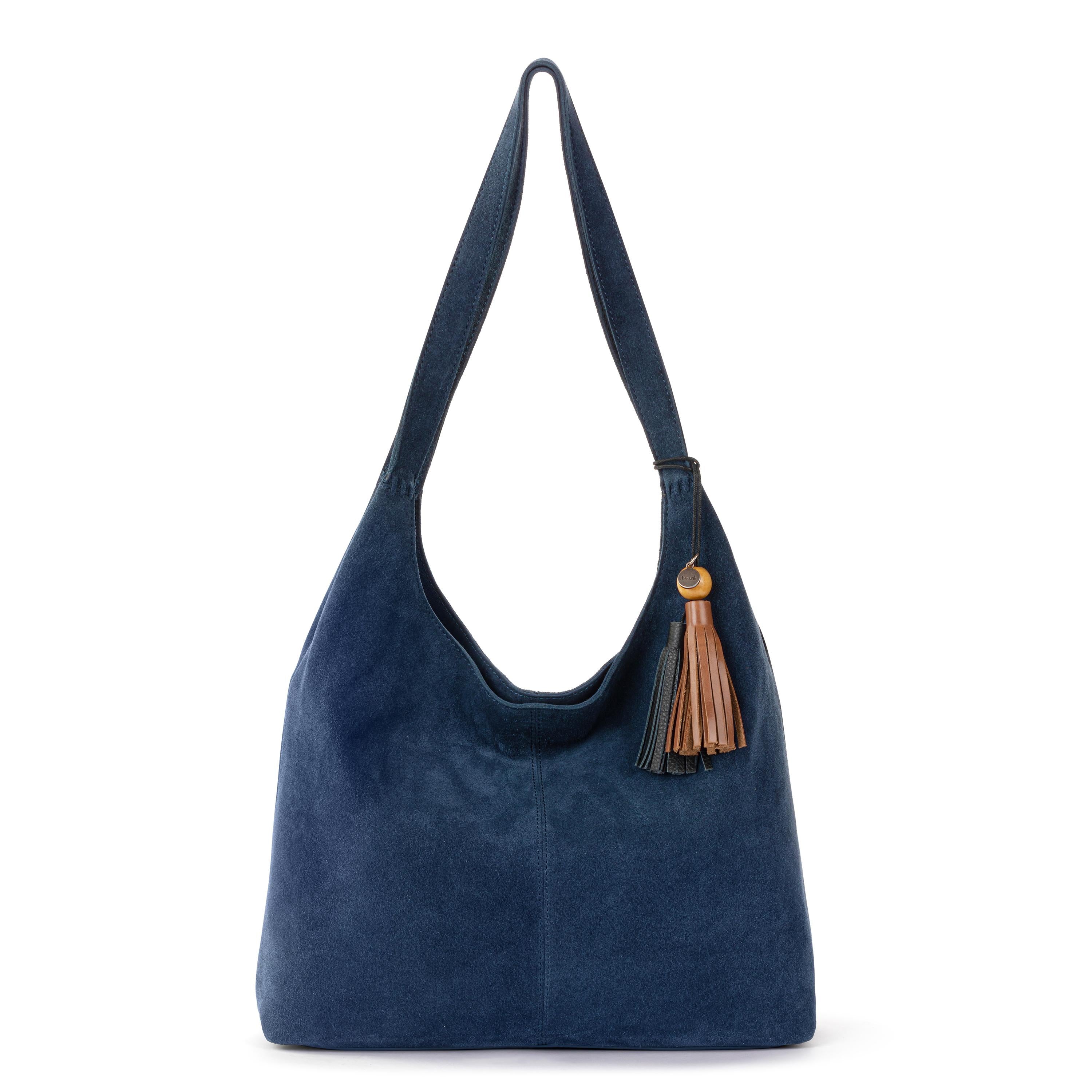 The Sak Huntley Hobo - Leather - Indigo Suede